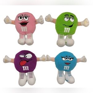 1998 M&M'S Mini Plush Characters